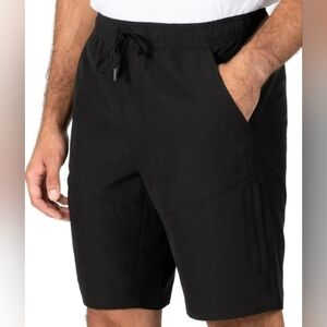 Gerry Men's Pull-on Trail Shorts, XXL, Black